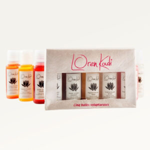 Coffret 5 mini huiles ayurvédiques de massage