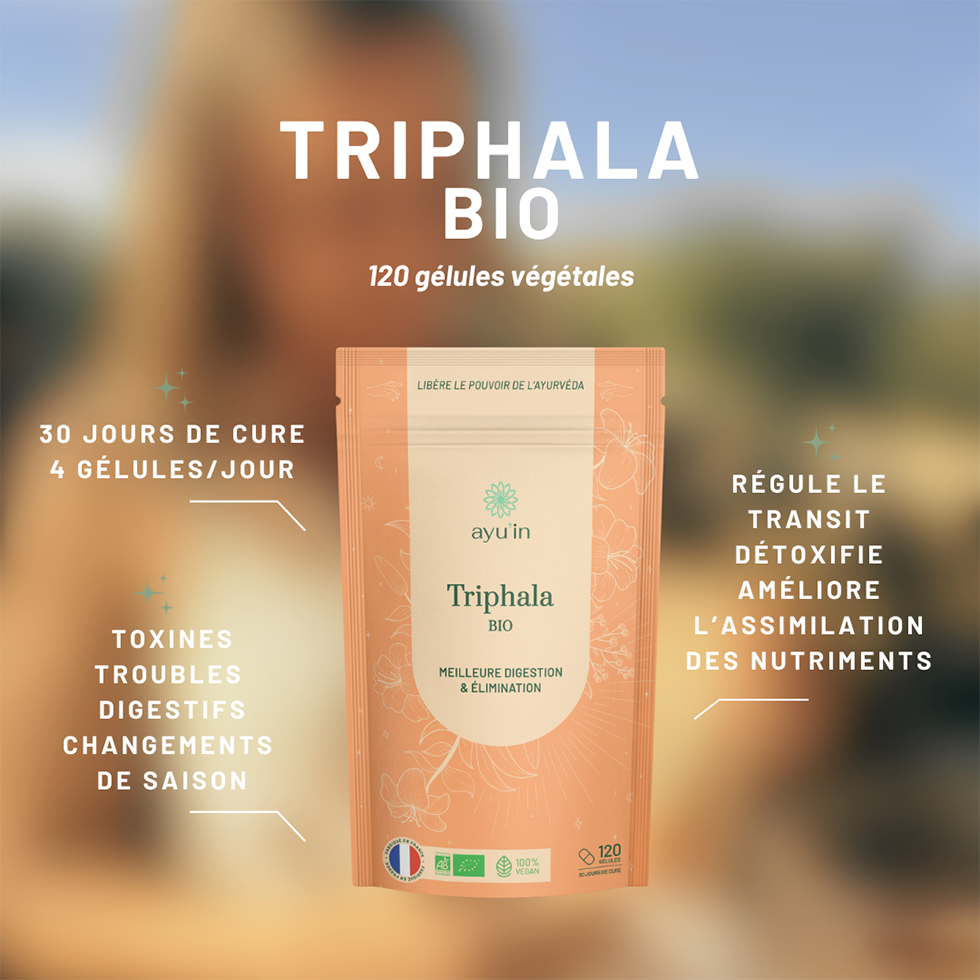 Triphala Bio – 120 Gélules